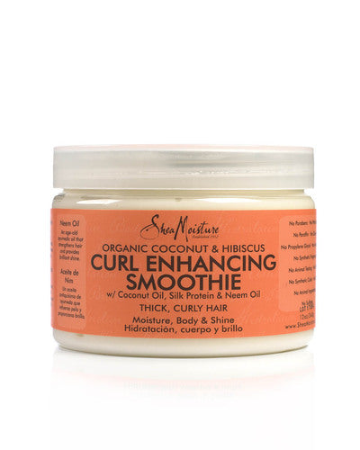SheaMoisture Coconut &amp; Hibiscus Curl Enhancing Smoothie 340g - 12oz