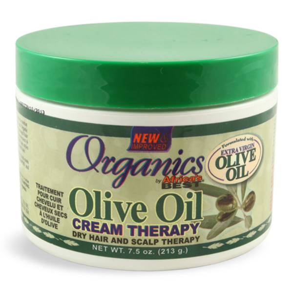 ORGANICS BY AFRICA&#39;S BEST OLIVE OIL CREAM THERAPY ( 213G - 7.5OZ)