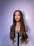 French Curly Full Lace Braided Wig - Caramel Blonde