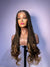 French Curly Full Lace Braided Wig - Caramel Blonde