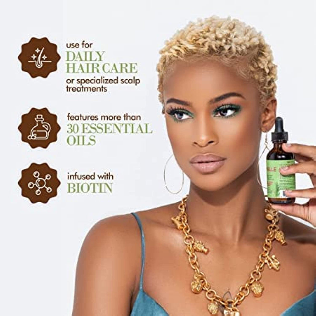 Mielle Organics rosemary mint scalp and hair strengthening oil