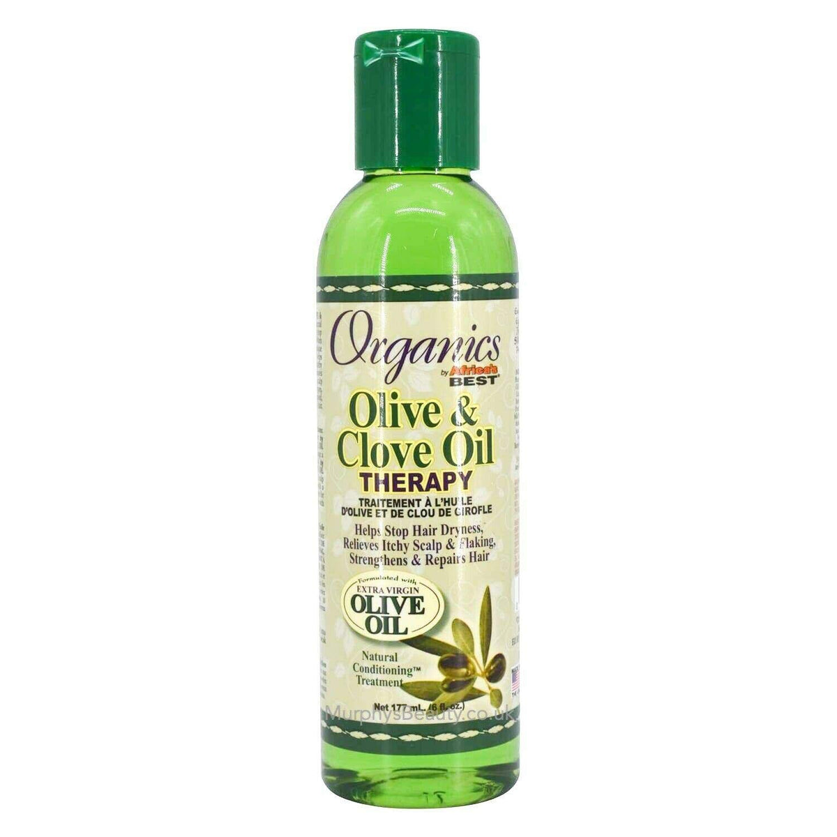 Organics by Africa&#39;s Best Olive &amp; Clove Oil Therapy 6oz