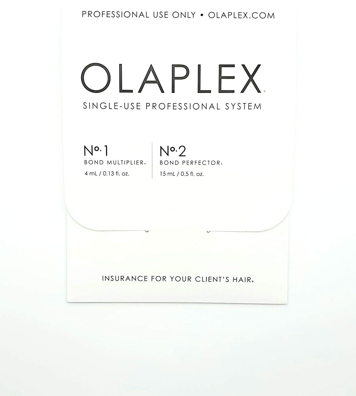 Olaplex Single Use Pro Kit (4ml No.1 &amp; 15ml No.2)