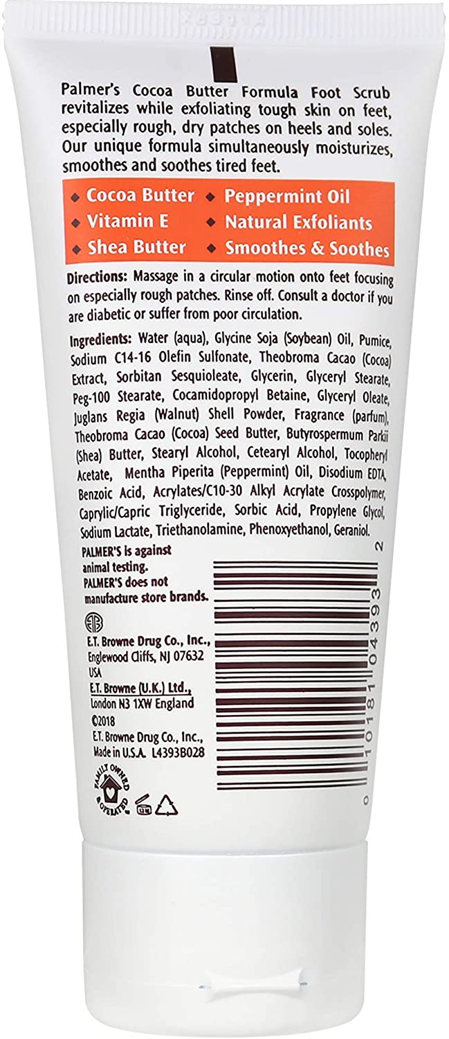 Palmer’s Cocoa Butter Formula with Vitamin E Foot Magic Scrub