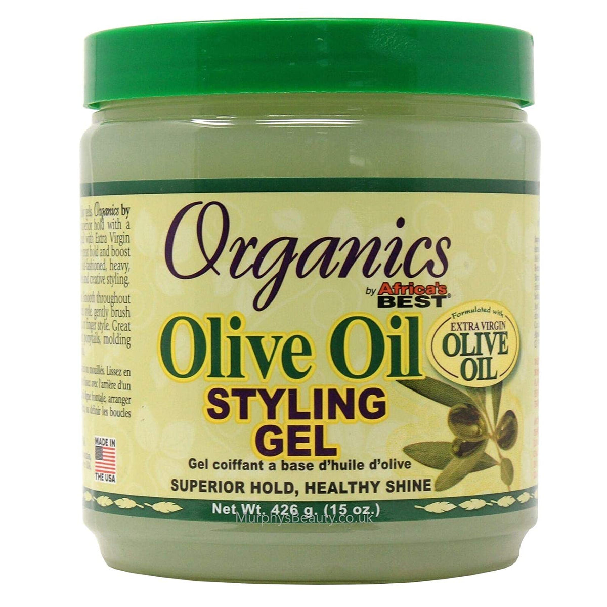 Organics by Africa&#39;s Best Olive Oil Styling Gel 15oz