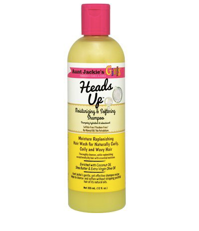 AUNT JACKIE’S GIRLS HEADS UP MOISTURIZING &amp; SOFTENING SHAMPOO