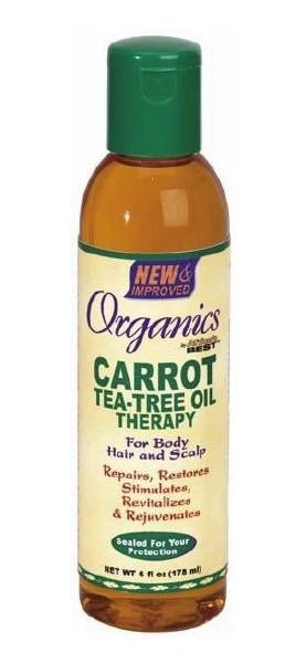 Organics by Africa's Best Carrot Tea-Tree Oil Therapy 6oz
