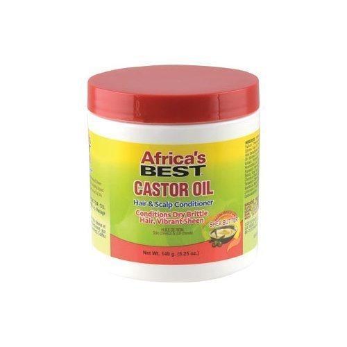 Africa&#39;s Best Castor Oil Hair and Scalp Conditioner 5.25oz