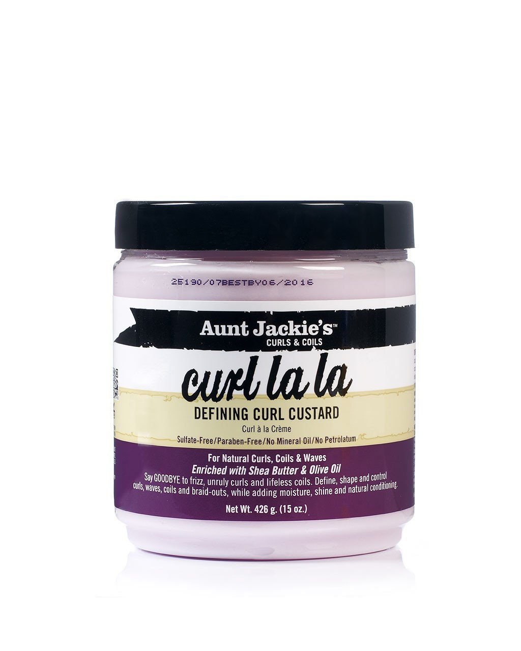 AUNT JACKIE&#39;S CURL LA LA DEFINING CURL CUSTARD 426g - 15OZ