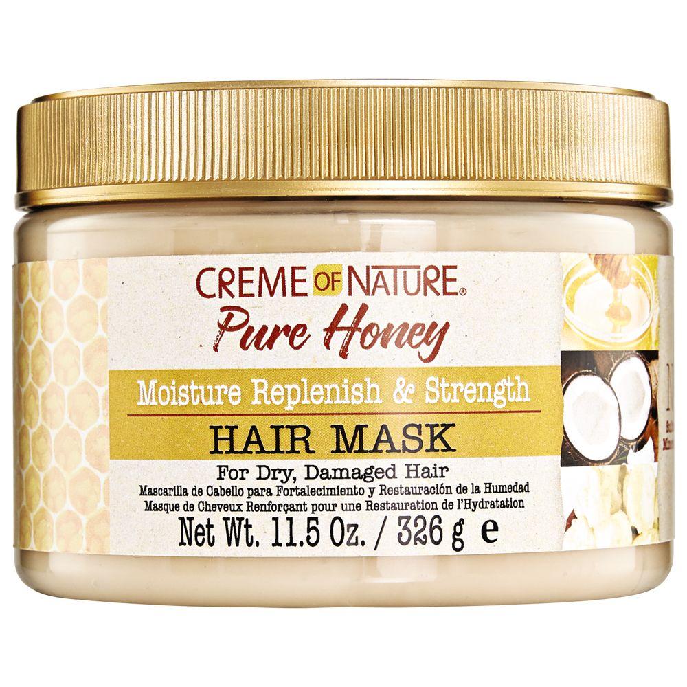 CREME OF NATURE PURE HONEY MOISTURE REPLENISH &amp; STRENGTHENING MASK 326g - 11.5OZ