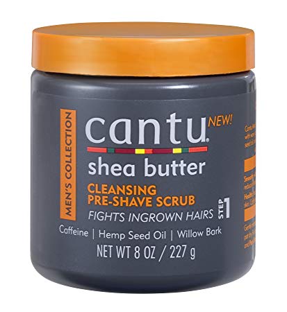 Cantu Shea Butter Men&#39;s Cleansing Pre-Shave Scrub