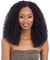 FREETRESS EQUAL CROCHETED OVAL PART HAIR WIG WATER WAVE CURLY