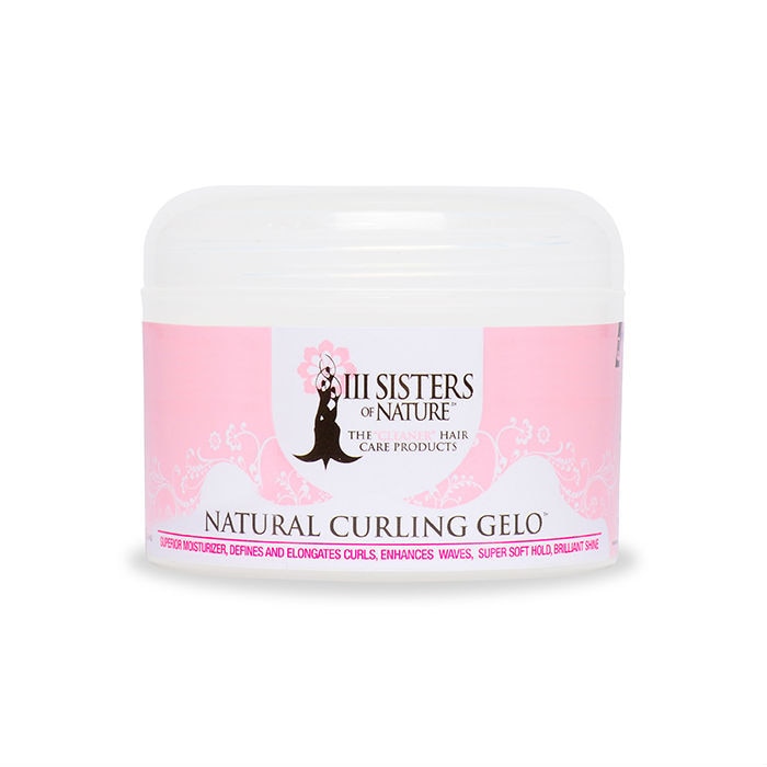 III Sisters Of Nature Curling Gelo 8 Oz.