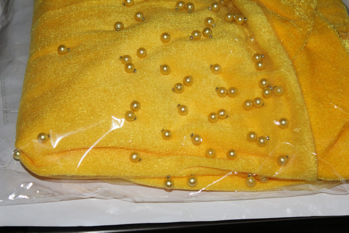 Velvet Hair Turbans with Beads