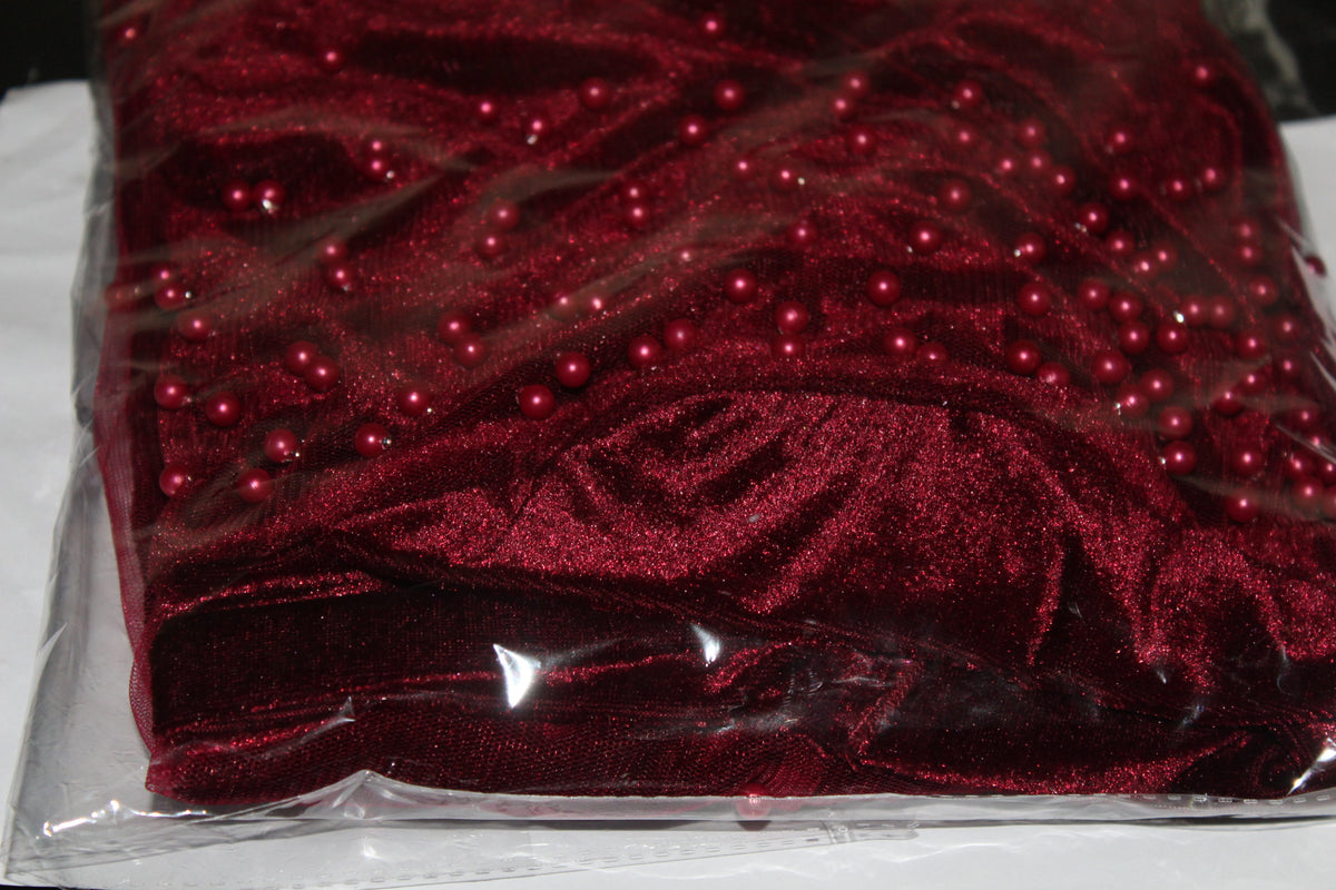 Velvet Hair Turbans with Beads
