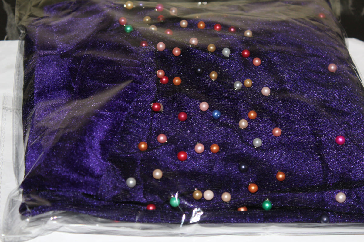 Velvet Hair Turbans with Beads