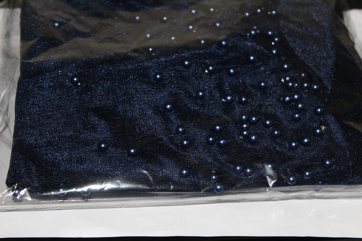 Velvet Hair Turbans with Beads