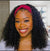 Kinky Curly Headband Wig