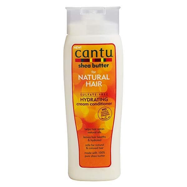 Cantu Shea butter for Natural Hair Sulfate-Free Hydrating Cream Conditioner (400ml - 13.5 fl oz)