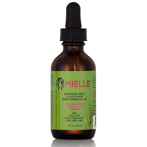 Mielle Organics rosemary mint scalp and hair strengthening oil