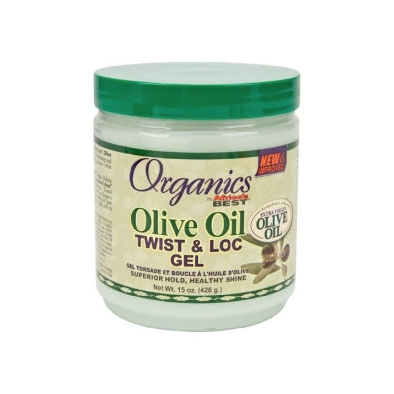 Organics by Africa&#39;s Best Olive Oil Twist &amp; Loc Gel 15oz