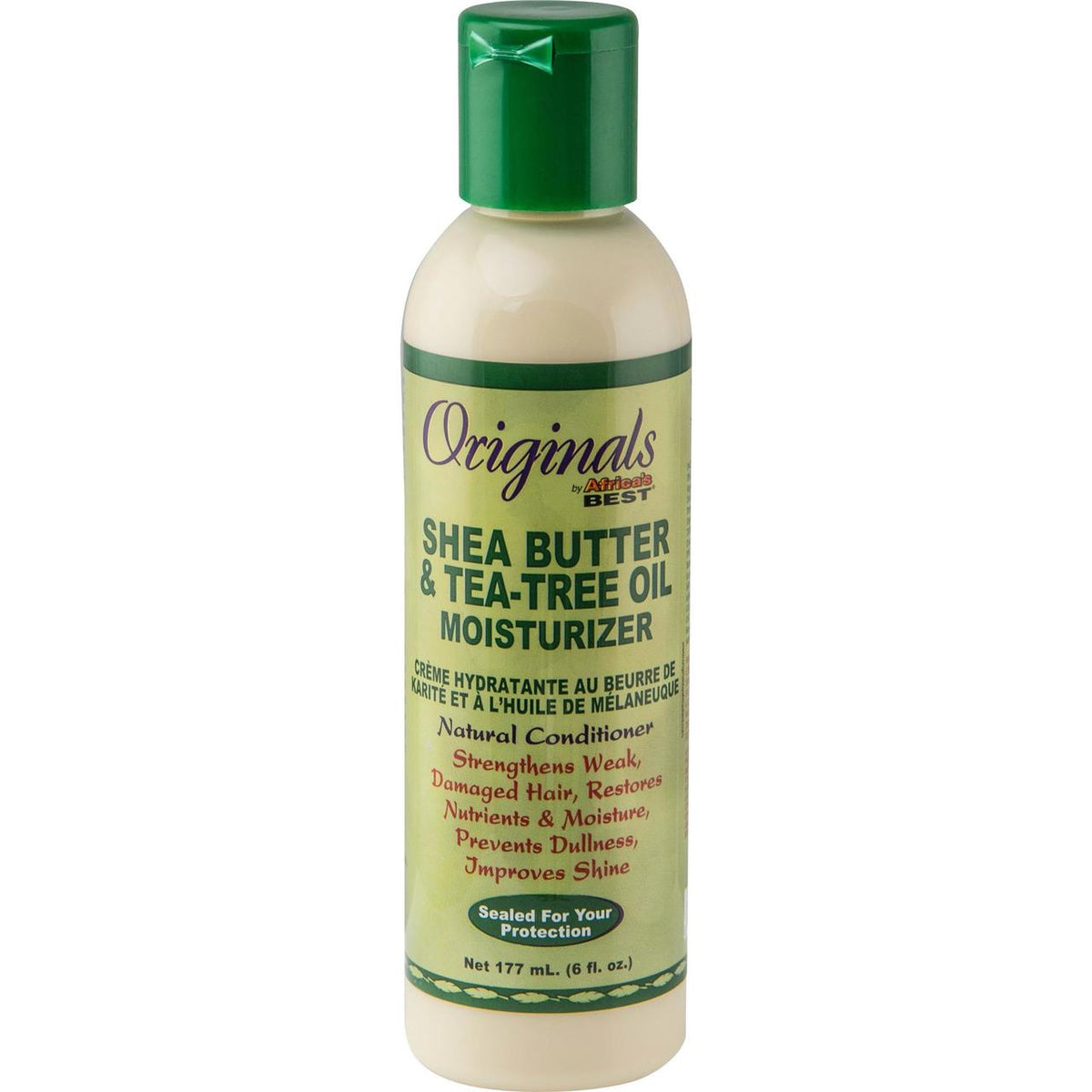 Organics by Africa&#39;s Best Shea Butter &amp; Tea Tree Oil Moisturizer 6oz