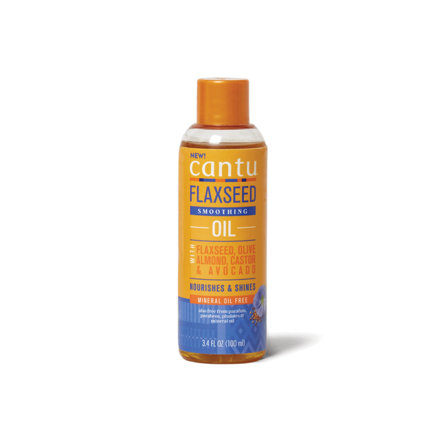 Cantu Flaxseed Olive Almond Castor Avocado Smoothing Oil 100ml