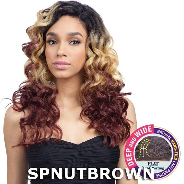 FreeTress Equal Premium Delux Long Curly Hair Wig TOBY