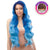FREETRESS EQUAL SYNTHETIC PREMIUM DELUX LACE FRONT LONG NEON HAIR WIG - ALY 30