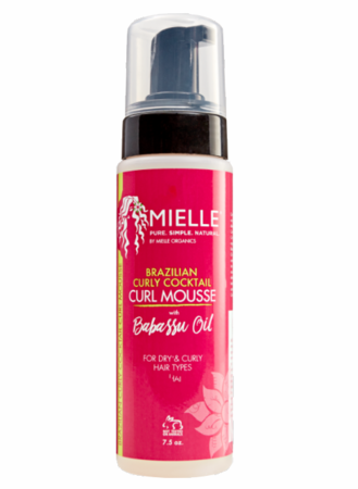 mielle organics Brazilian cocktail curl mousse